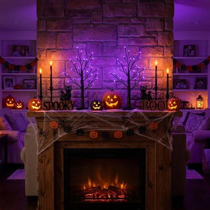 Spooky Halloween Tree Lights
