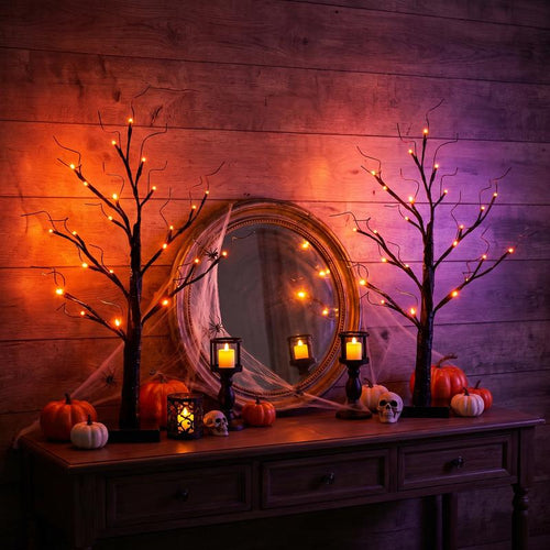 Spooky Halloween Tree Lights